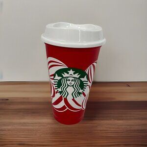 Starbucks 2024 Red Cup 2024 (16 oz) Christmas Xmas Holiday New Reusable Giveaway